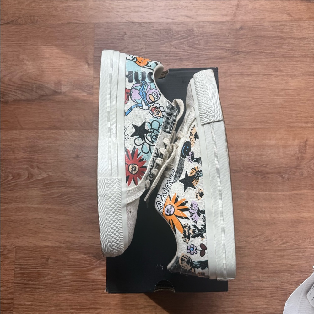 Converse One Star Much love - Floral Graphic Low-Top Sneakers - Multicolor